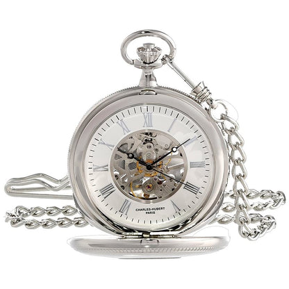 チャールズヒューバート（Charles-Hubert）手巻き式懐中時計 3953-W・3953-G/ペア懐中時計