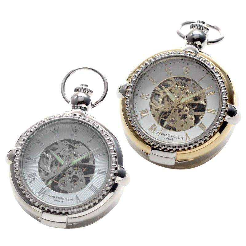 チャールズヒューバート（Charles-Hubert） スタンド付き手巻き式懐中時計 3847・3846/ペア懐中時計