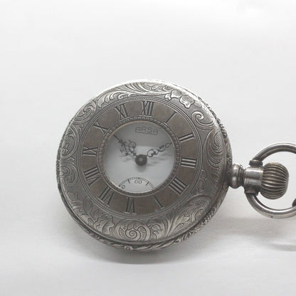 絶版モデルのオーガスト・レイモンド/ハーフハンター懐中時計/arsa-103