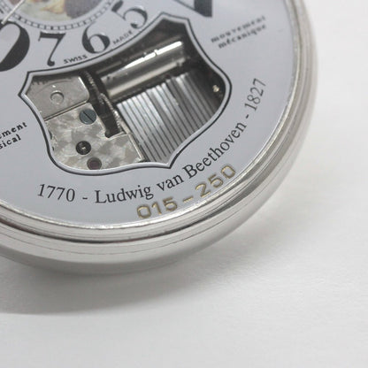 絶版モデルのボーグリ（BOEGLI）/オルゴール懐中時計/ベートーヴェン限定モデル/boegli-101