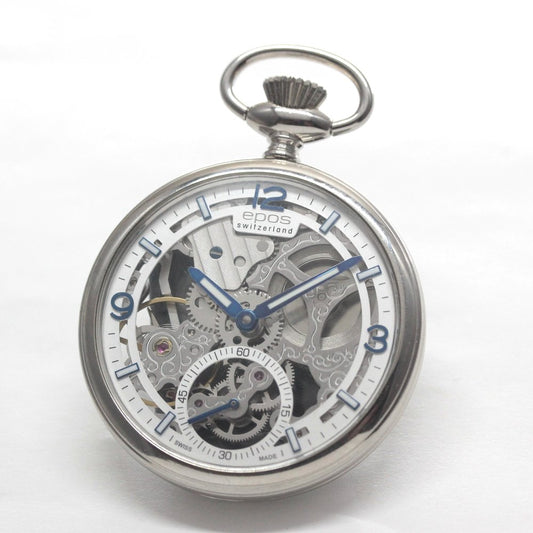 エポス / epos / スケルトン懐中時計 /  フルスケルトン / 2003asl仕様 / アラビア数字/ ヴィンテージ / epos-107