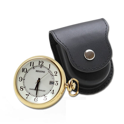 シチズン(CITIZEN)　レグノ ソーラー電波 懐中時計  KL7-922-31 ゴールドカラー