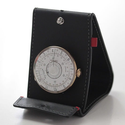 klokers(クロッカーズ)　時計KLOK08D1と専用革ケースKPART-01-C2のセット　KLOK08D1-KPART-01-C2/懐中時計