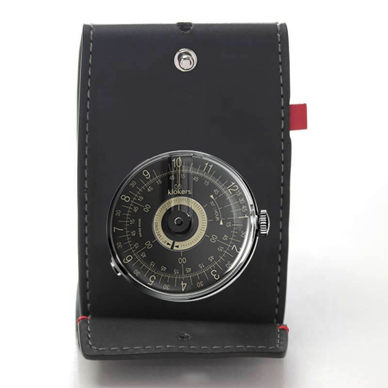 klokers(クロッカーズ)　時計KLOK08D3と専用革ケースKPART-01-C2のセット　KLOK08D3-KPART-01-C2/懐中時計
