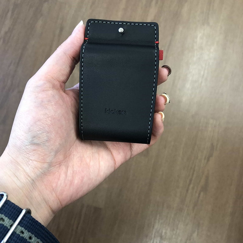 klokers(クロッカーズ)　時計KLOK08D3と専用革ケースKPART-01-C2のセット　KLOK08D3-KPART-01-C2/懐中時計