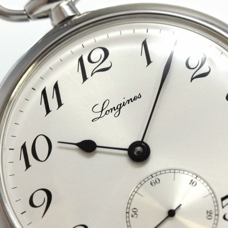 絶版モデルのロンジン　オープンフェイス懐中時計/L7.014.4.73.1/longines-124