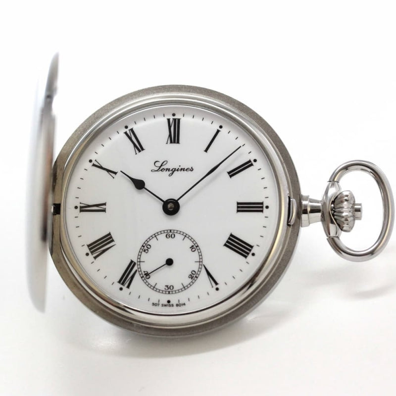 絶版モデルのロンジン　ハンターケース懐中時計/longines-125
