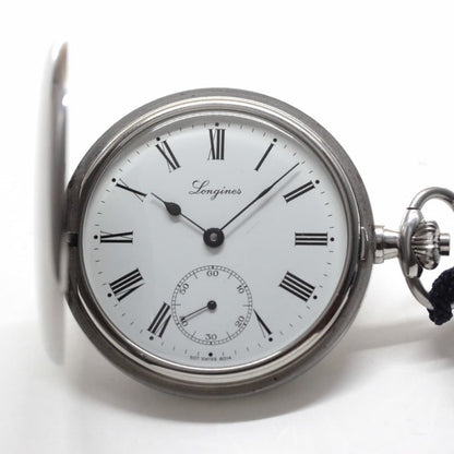 絶版モデルのロンジン　ハンターケース懐中時計/longines-129