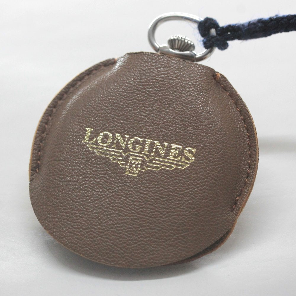 芥川・直木賞の正賞として贈られていた実績のある懐中時計 絶版モデルのロンジン　ハンターケース懐中時計/longines-153