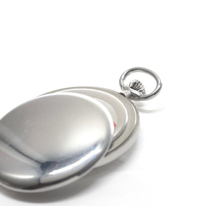 ロンジン / Longines / 懐中時計/蓋なし　サンレイ文字盤　アラビア /シルバーカラー / ヴィンテージ / longines-156　裏面