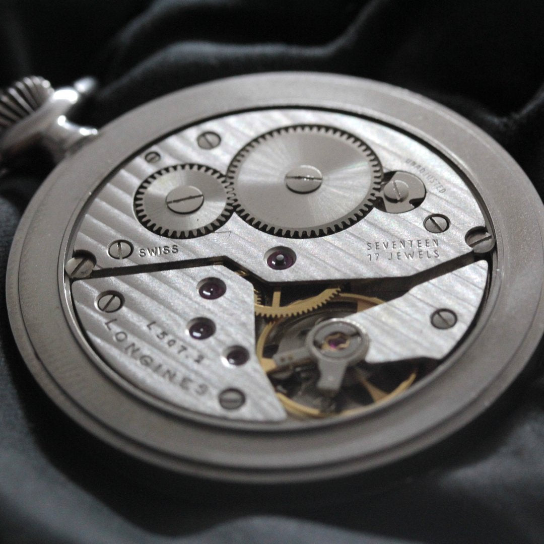 ロンジン / Longines / ヴィンテージ / 懐中時計/シルバーカラー