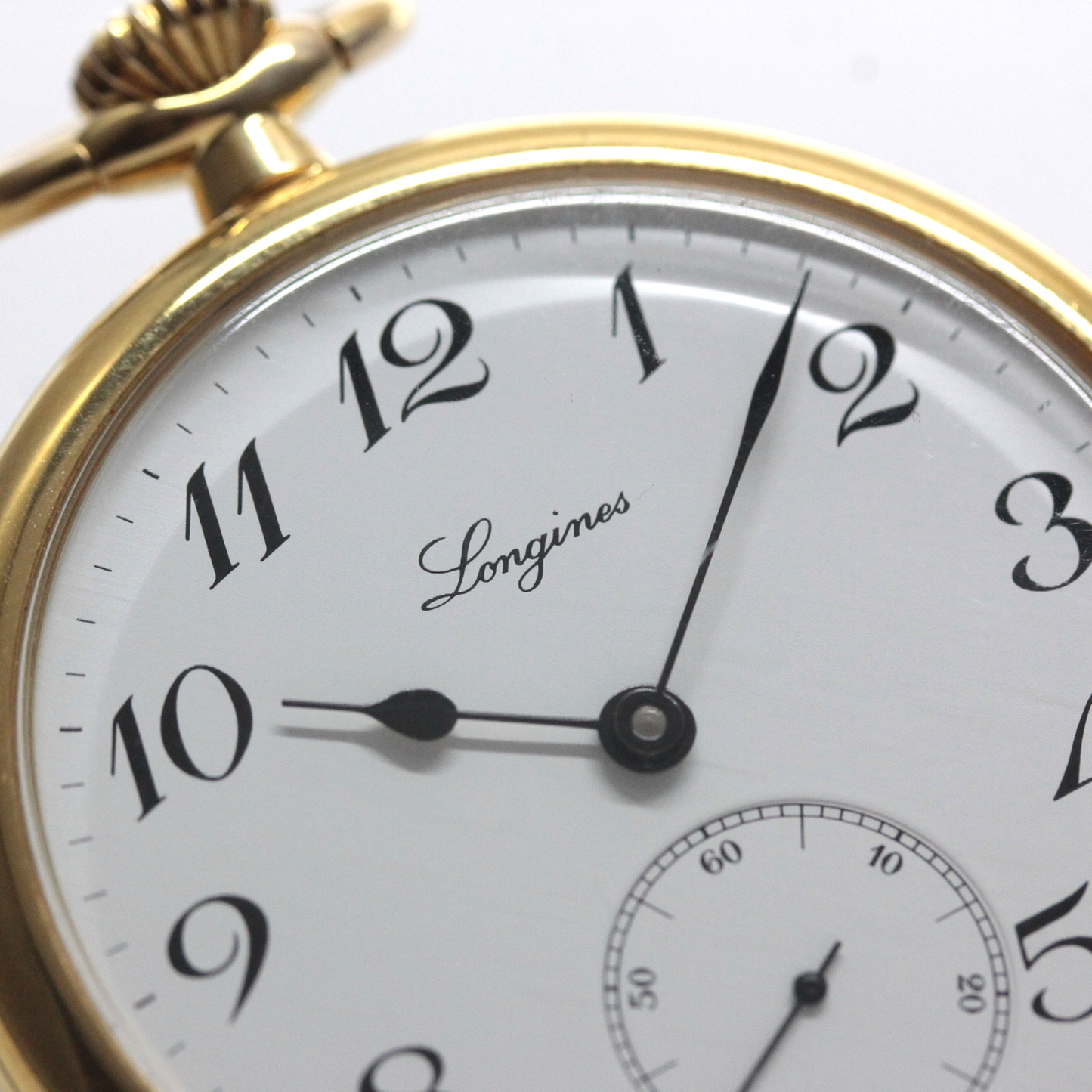 絶版モデルのロンジン / オープンフェイス懐中時計 / L7.014.2.13.1 / longines-161　文字盤