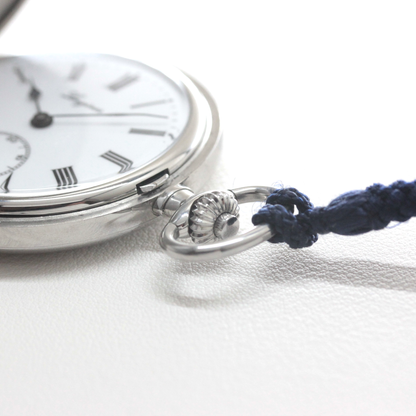 ロンジン / Longines / ヴィンテージ / 懐中時計/シルバーカラー /ハンターケース/ローマン数字/longines-162
