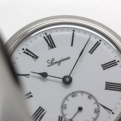 筆記体のlonginesのロゴ ヴィンテージ懐中時計 /longines-163