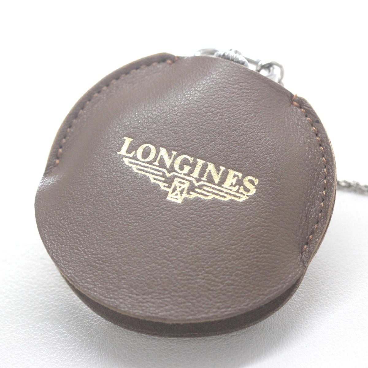 Longines（ロンジン）ヴィンテージ懐中時計 シルバーカラー ハンターケース longines-164 付属の純正革ケース