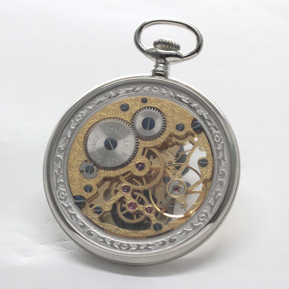 Seibido Original Watch/Pocket Watch/Recycled Watch/Skeleton