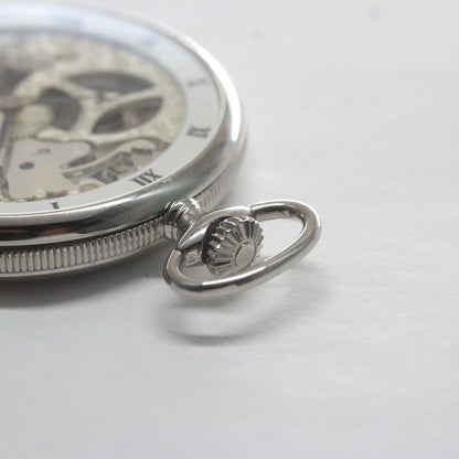 正美堂オリジナルウォッチ/懐中時計/リサイクルウォッチ/スケルトン/old6498pw-110