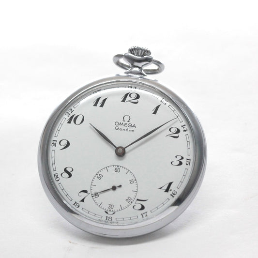 1967年製のオメガ（OMEGA）　オープンフェイス懐中時計/121.1726/omega-123