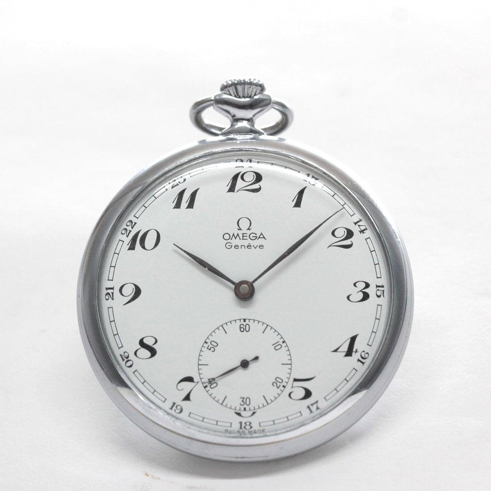 1967年製のオメガ（OMEGA）　オープンフェイス懐中時計/121.1726/omega-123