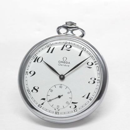 1973年製の絶版モデルのオメガ / OMEGA / ヴィンテージウォッチ / オープンフェイス懐中時計 / omega-125