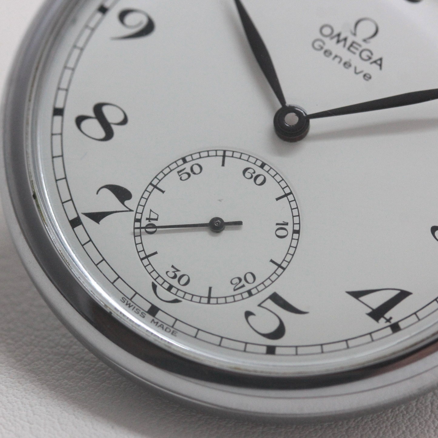 オメガ 懐中時計 ヴィンテージ 手巻き式 omega-132 6時方向にスモールセコンド
