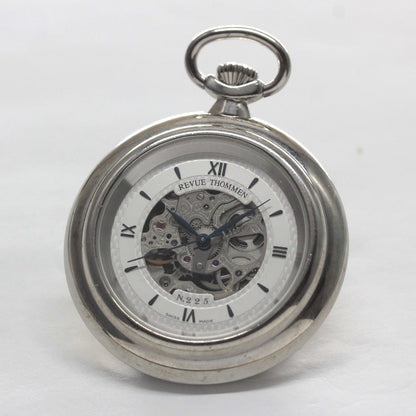 レビュートーメン/懐中時計/スケルトン/手巻き/マニュファクチュール/revue-102