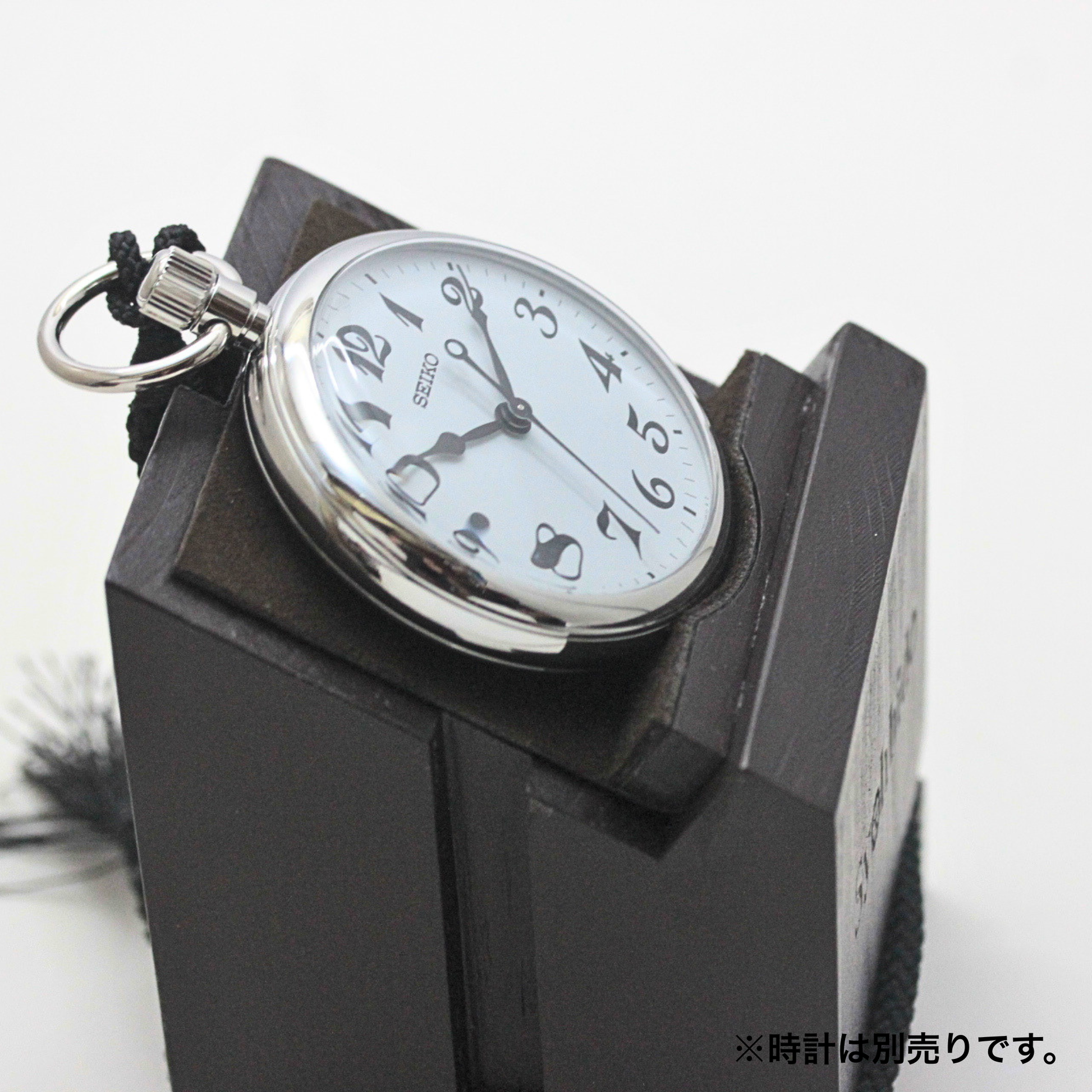 正美堂オリジナル 懐中時計用木製スクエアスタンド syoh-squarewood