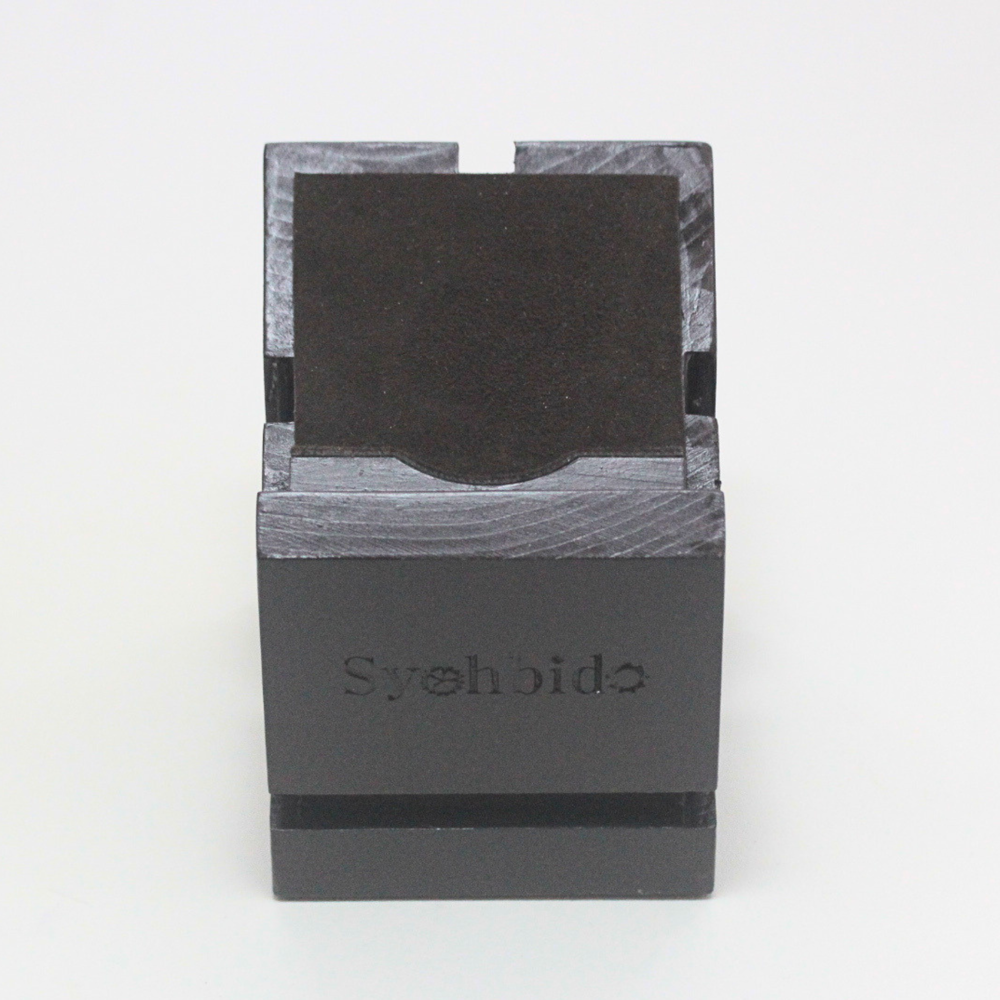 正美堂オリジナル 懐中時計用木製スクエアスタンド syoh-squarewood