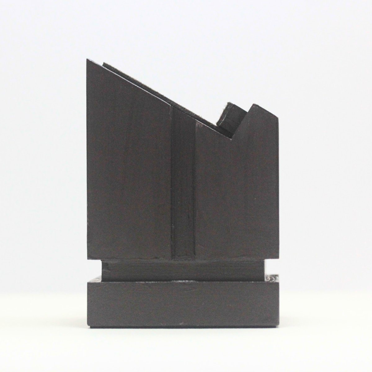 正美堂オリジナル 懐中時計用木製スクエアスタンド syoh-squarewood サイド