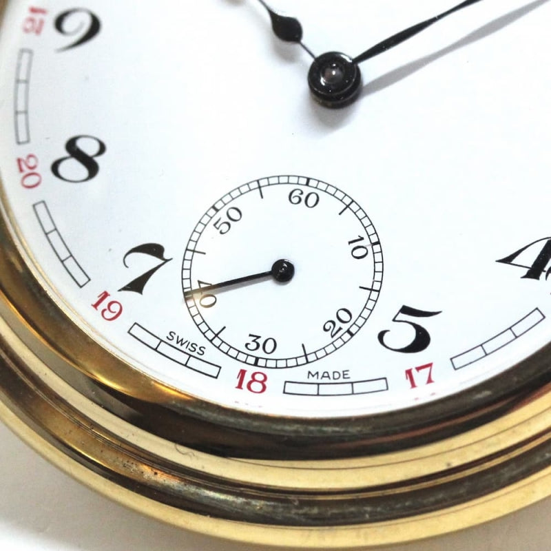 絶版モデルのティソ（TISSOT）　ハーフハンター懐中時計　tissot-1010