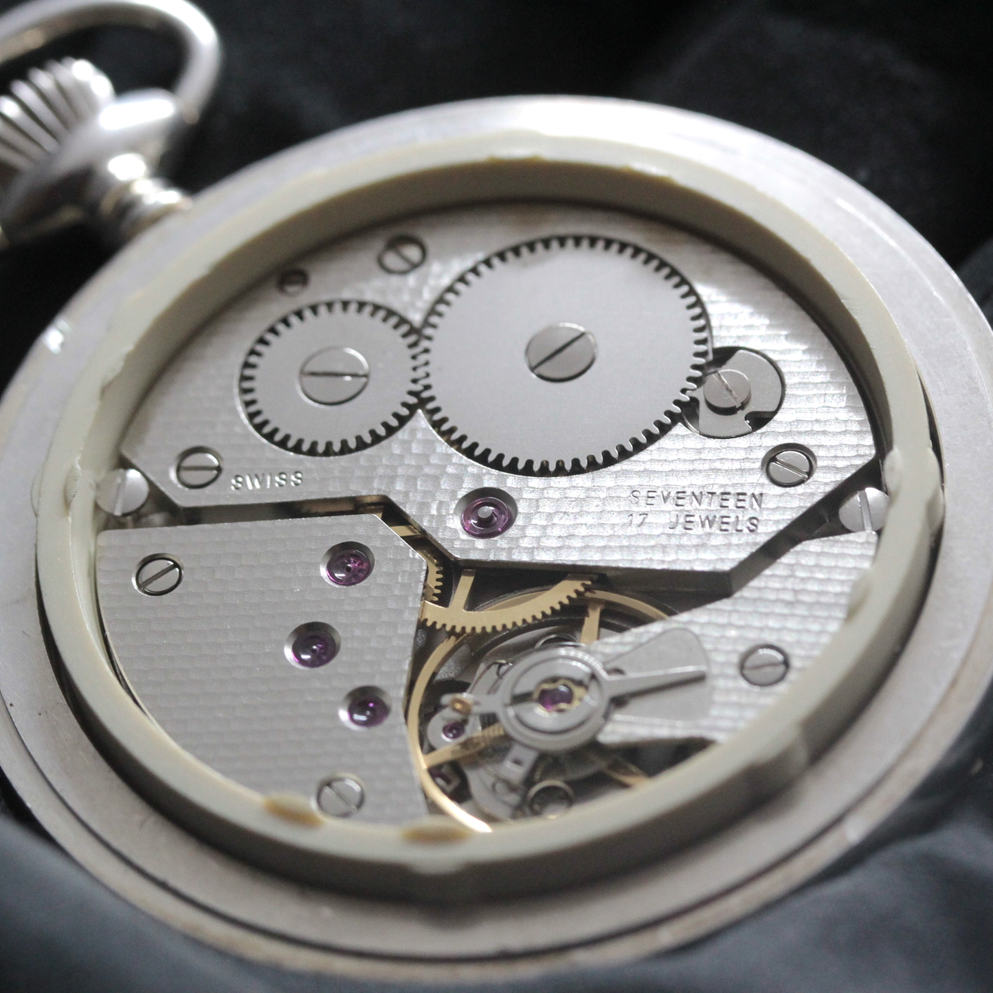 絶版モデルのティソ（TISSOT）/ 銀無垢懐中時計 / tissot-1037