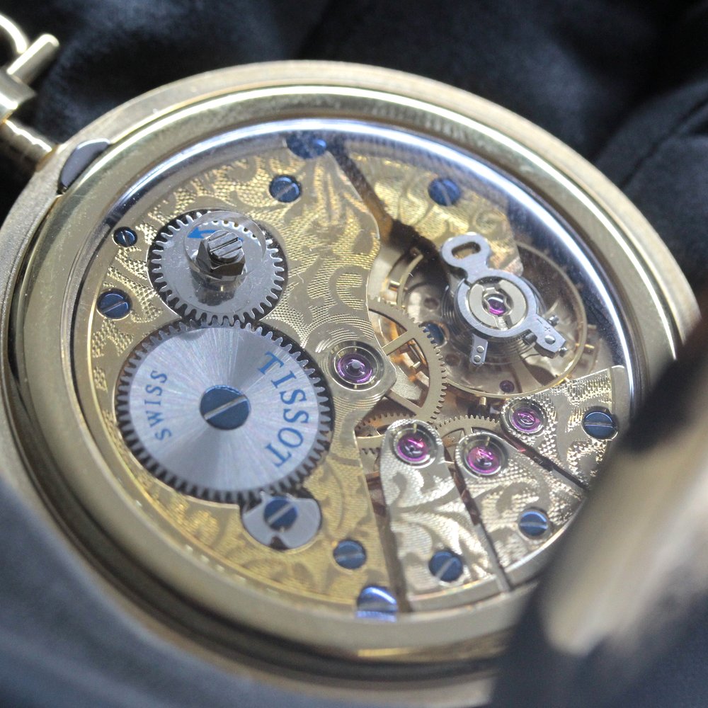 絶版モデルのティソ（TISSOT） 鍵巻き式懐中時計 / tissot-1039 – 懐中