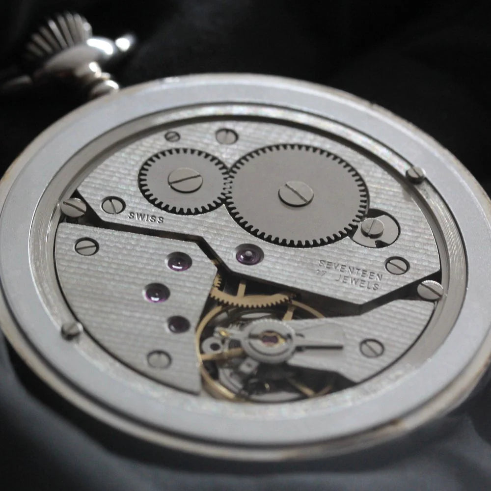 1853年創業のスイスブランド、ティソの銀無垢懐中時計/ 絶版モデルのティソ（TISSOT）/銀無垢懐中時計/tissot-1042