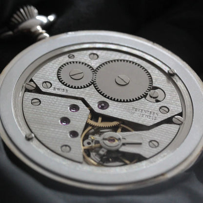 1853年創業のスイスブランド、ティソの銀無垢懐中時計/ 絶版モデルのティソ（TISSOT）/銀無垢懐中時計/tissot-1042