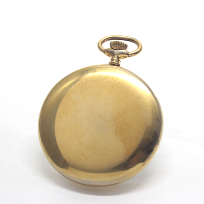 絶版モデルのティソ / TISSOT / ヴィンテージウォッチ / オープンフェイス / ローマン数字 / 手巻き式 / 懐中時計 / tissot-1051　裏面