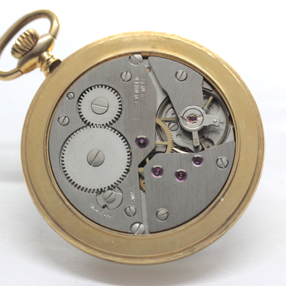 絶版モデルのティソ / TISSOT / ヴィンテージウォッチ / オープンフェイス / ローマン数字 / 手巻き式 / 懐中時計 / tissot-1051　ムーブメント