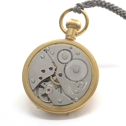 1853年創業のスイスブランド、ティソのナポレオンタイプ懐中時計 絶版モデルのティソ（TISSOT）　ハーフハンター懐中時計　tissot-1057　ムーブメント