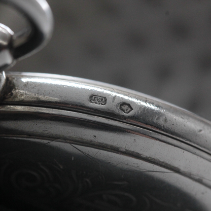 絶版モデルのティソ（TISSOT）/ 銀無垢懐中時計 / tissot-1059　シルバー925