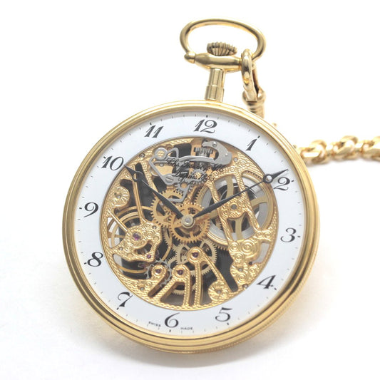 絶版モデルのティソ / TISSOT /ゴールドカラー/アラビア数字/スケルトン 懐中時計 /ヴィンテージ /tissot-1061