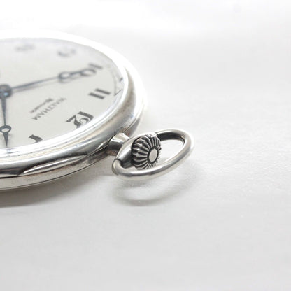 アンティークウォルサム（WALTHAM）リバーサイド復刻版/シルバー925懐中時計/waltham-108