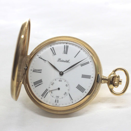 1865年に創業した老舗ブランド、ゼニス（ZENITH）　ダブルハンターケース懐中時計/zenith-102