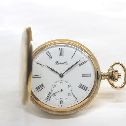 1865年に創業した老舗ブランド、ゼニス（ZENITH）　ダブルハンターケース懐中時計/zenith-102