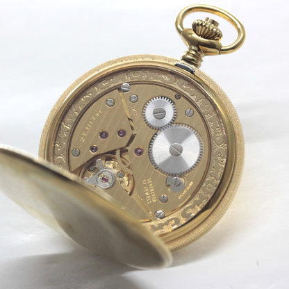 1865年に創業した老舗ブランド、ゼニス（ZENITH）　ダブルハンターケース懐中時計/zenith-102