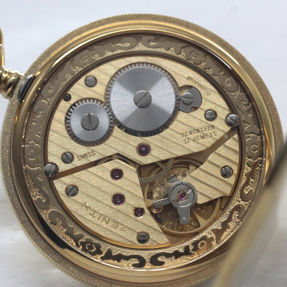 1865年に創業した老舗ブランド、ゼニス（ZENITH）　ダブルハンターケース懐中時計/zenith-102